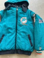 Vintage NFL Miami Dolphins Reversible Puffer Jacket - L - Image 5