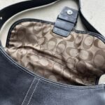 Vintage Y2K Coach Black Leather SoHo Shoulder Bag - Image 5
