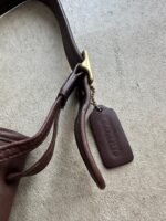 Vintage Coach 9166 Leather Bucket Duffle Hobo Purse - Image 6