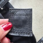 Vintage Fendi Mama Style Double Strap Black Nylon Shoulder Bag - Image 10