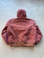 Vintage Carhartt Pink Hooded Jacket - L - Image 4