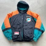 Vintage Miami Dolphins Mirage Windbreaker - L