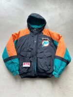 Vintage Miami Dolphins Mirage Windbreaker - L