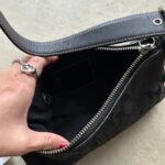 Vintage Y2K Coach Black Baguette Shoulder Bag - Image 9