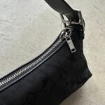 Vintage Y2K Coach Black Baguette Shoulder Bag - Image 8