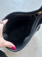 Vintage Coach Ergo Style Black Leather Shoulder Bag 9966 - Image 10