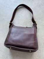 Vintage Coach Ergo Style Black Leather Shoulder Bag 9966 - Image 7
