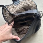 Vintage Y2K Coach Black Leather SoHo Shoulder Bag - Image 6