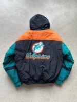 Vintage Miami Dolphins Mirage Windbreaker - L - Image 2