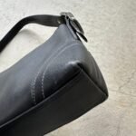 Vintage Y2K Coach Black Leather Baguette Shoulder Bag - Image 5