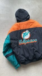 Vintage Miami Dolphins Mirage Windbreaker - L - Image 6