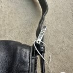 Vintage Fendi Baguette Style Black Leather Shoulder Bag - Image 5