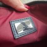 Vintage Fendi Baguette Red & Black Zucchino Shoulder Bag - Image 12
