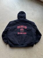 Vintage Navy Carhartt Work Jacket - XXL - Image 5