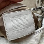 Vintage Y2K Coach Quilted White Hobo Shoulder
Bag - Image 8