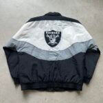 Vintage NFL Raider Windbreaker Jacket - L - Image 2