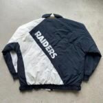 Vintage NFL Raider Windbreaker Jacket - L - Image 2