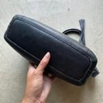 Vintage Y2K Coach Black Leather Shoulder Bag - Image 3