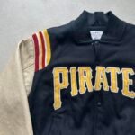 Vintage MLB Pirates Varsity Jacket - L - Image 2