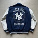 Vintage New York Yankees World Series Championship Jacket - L - Image 2