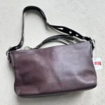 Vintage Y2K Coach Brown Leather Shoulder Bag