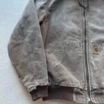 Vintage Carhartt Faded Brown Hooded Jacket - XL - Image 3