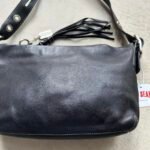 Vintage Y2K Coach Black Leather Shoulder Bag - Image 2