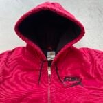 Vintage Carhartt Red Hooded Jacket - XL - Image 4