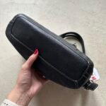 Vintage Y2K Coach Black Leather Shoulder Bag - Image 3
