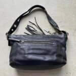 Vintage Y2K Coach Black Leather Shoulder Bag - Image 4