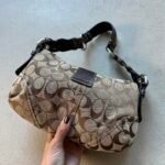 Vintage Y2K Coach White Leather Mini Soho Shoulder Bag - Image 13