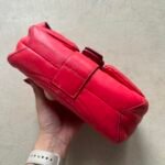 Vintage Y2K Coach Red Mini Leather Square Soho Shoulder Bag - Image 2