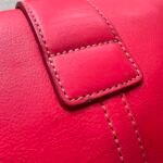 Vintage Y2K Coach Red Mini Leather Square Soho Shoulder Bag - Image 4