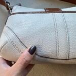 Vintage Y2K Coach White Leather Mini Soho Shoulder Bag - Image 6
