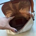 Vintage Y2K Coach White Leather Mini Soho Shoulder Bag - Image 7