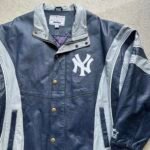 Vintage New York Yankees Starter Leather Jacket - XL - Image 3