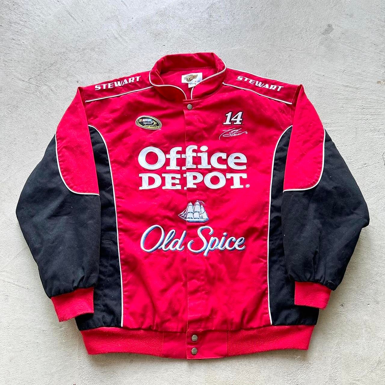 P0_77_640b4260-9029-4c5e-8a3f-d22db876db67 Vintage NASCAR Office Depot Racing Jacket - XL - Image 1