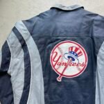 Vintage New York Yankees Starter Leather Jacket - XL - Image 5
