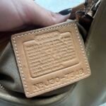 Vintage Y2K Coach Tan Leather Big Shoulder Bag - Image 5