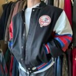 Rare Vintage New York Yankees JH Leather Jacket -L/XL - Image 2