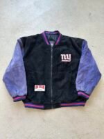 Vintage NFL New York Giants Suede Jacket - XL - Image 2
