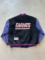 Vintage NFL New York Giants Suede Jacket - XL