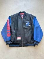 Vintage NFL New York Giants Leather Jacket - XL - Image 2