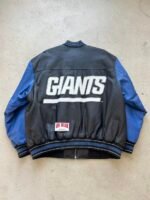 Vintage NFL New York Giants Leather Jacket - XL