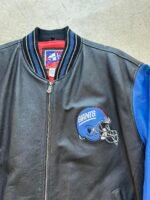 Vintage NFL New York Giants Leather Jacket - XL - Image 4