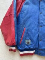Vintage NHL New York Rangers Leather Jacket - M - Image 7