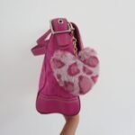 Y2K Coach Pink Monogram Hamptons Bag - Image 7