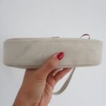 Y2K Coach White Demi Hamptons Buckle Bag - Image 5