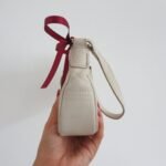 Y2K Coach White Demi Hamptons Buckle Bag - Image 8