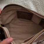 Y2K Coach Brown Olive Monogram Bag - Image 6